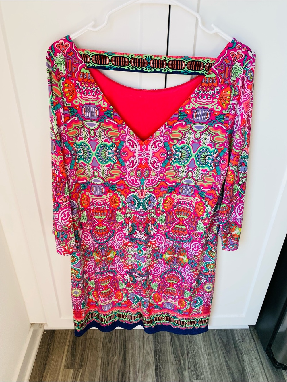Laundry Shelli segal large women’s dress printed - Picture 4 of 6